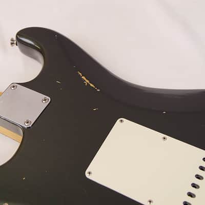 Fender Custom Shop 30th Anniversary MBS 61 Stratocaster Journeyman Relic by Paul Waller 2017 - Aged Chacoal Frost image 12
