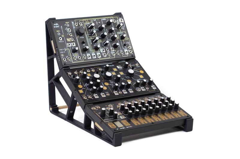 3DWaves Triple Tier Stands For The Make Noise 0-Coast, 0-CTRL & Strega Semi Modular Synthesizers image 1