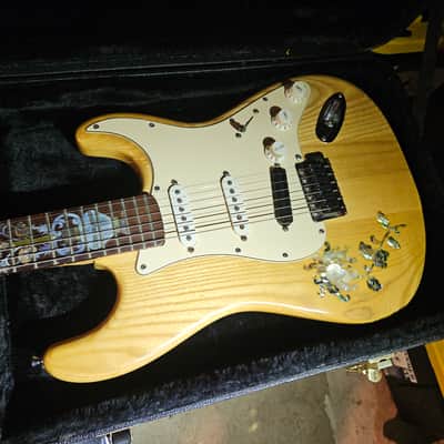 Ornate inlays  guitar, ash body Import image 2