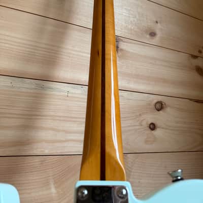 40th Anniversary Telecaster Thinline - Sonic Blue/ Anodized Gold image 4