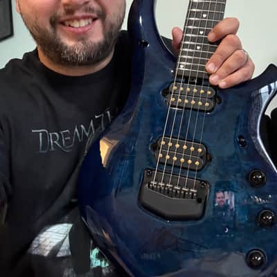 SIGNED Ernie Ball Music Man EBMM Majesty John Petrucci Blue Ink 6 image 20