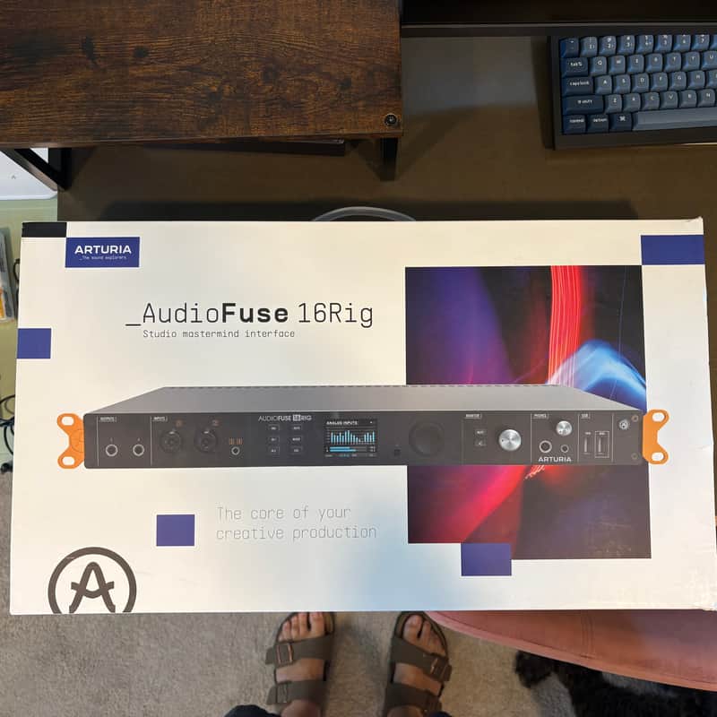 Arturia AudioFuse 16Rig USB Audio Interface 2023 - Present - Black image 1