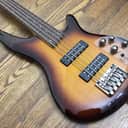 NEW Ibanez SR-375EF BBT 5 String fretless Bass