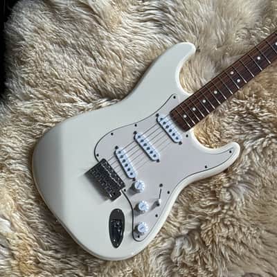 2003 Fender Standard Stratocaster MIM - Arctic White Made in Mexico Strat Excellent Condition image 6