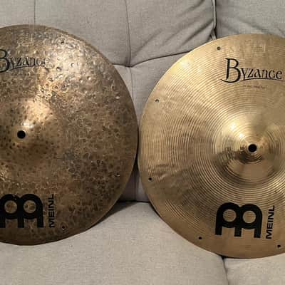 Meinl 14" Byzance Fast Hi-Hats Pair image 1