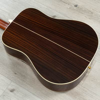 Mint Alvarez DYM70 Yairi Masterworks Dreadnought Acoustic Guitar, Solid AAA Sitka Spruce Top, Natural image 6