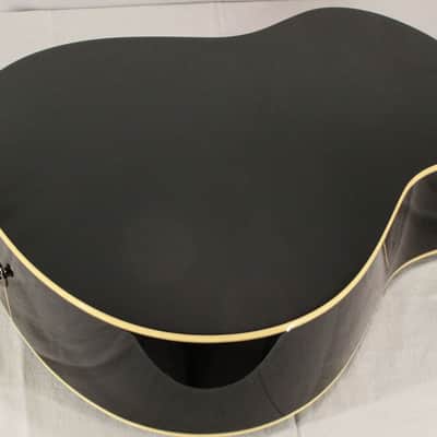 Yamaha LL6 Jumbo Acoustic-Electric Guitar - Black image 5