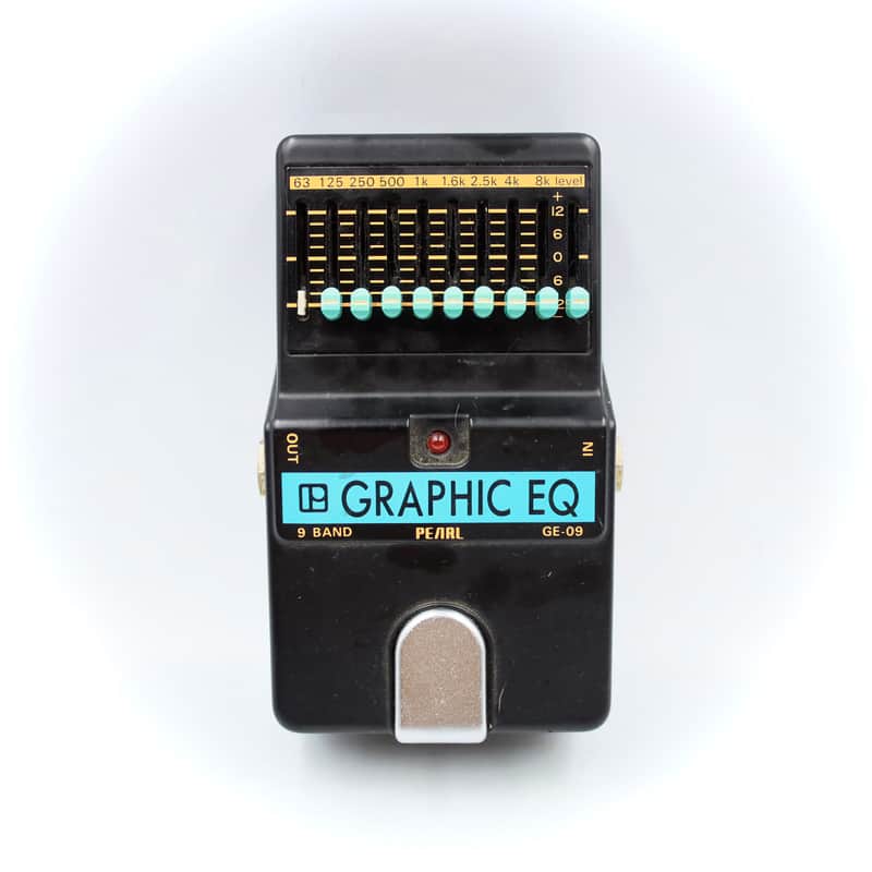 PEARL GE-09 グラフィックEQ 9バンド Pearl GE-09 9-Band Graphic EQ