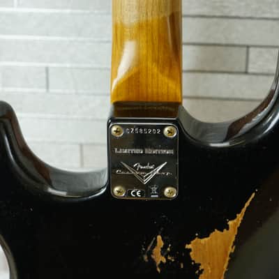 Fender Custom Shop 2025 LTD Roasted Dual-Mag II Stratocaster Relic - Aged Black image 10
