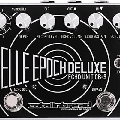 Catalinbread Belle Epoch Deluxe Pedal Black and Silver, (853710004758) image 1