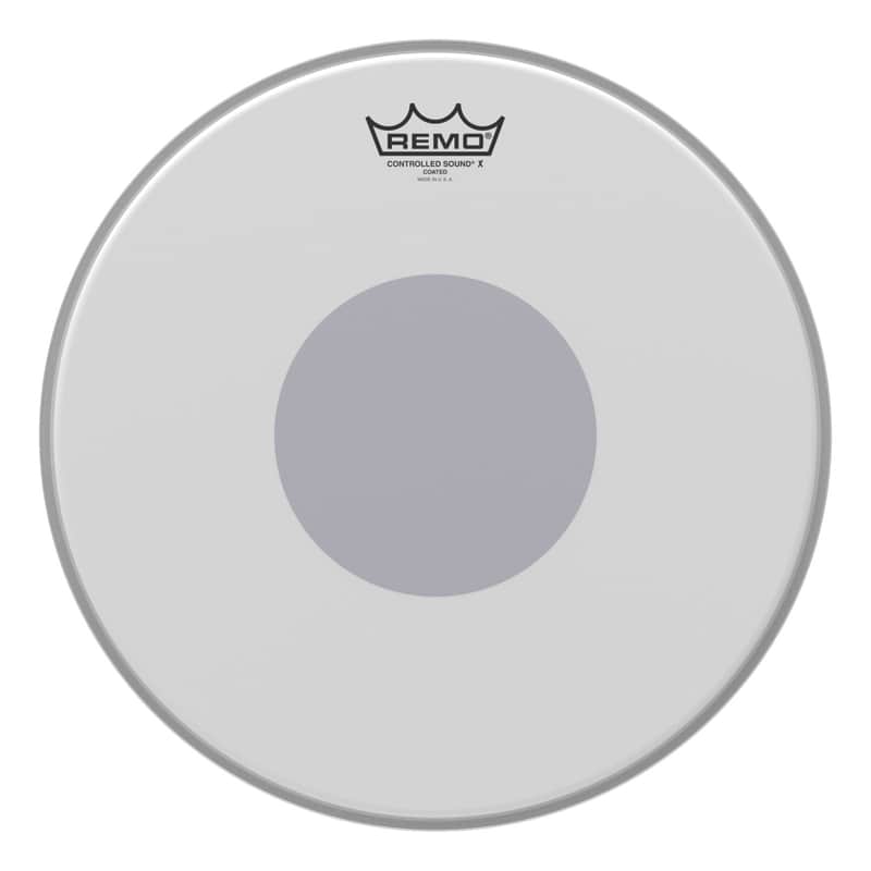 Remo 14 Batter Controlled Sound X Coated 14 Black Dot On Bottom image 1