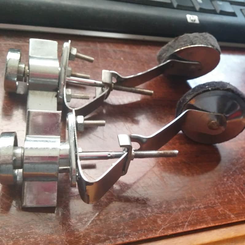 Trak HOSHINO Tama VINTAGE ONE TOUCH Drum Muffler Internal Damper 80s RARE PARTS 3 HOLE MOUNT 2 AVAILABLE image 1