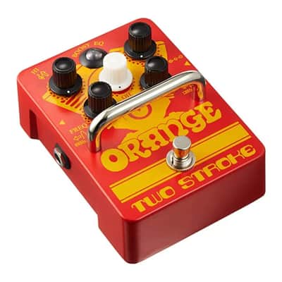 Orange Two-Stroke Boost EQ Pedal Guitar Effects Pedal image 5