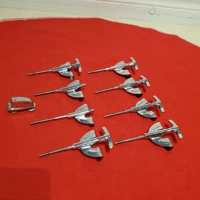 Vtg 8PC Ludwig BASS Drum Tension Screws - Fits Several Models - Save $ image 5