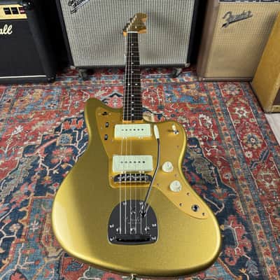NEW Fender FSR Traditional II 60’s Jazzmaster Ishibashi Music Exclusive - Mystic Aztec Gold image 9