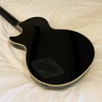 Vintage 2005 Epiphone (Gibson) Les Paul Custom - Ebony (Black Beauty) - Made in Korea (MIK) - Free Pro Setup image 10