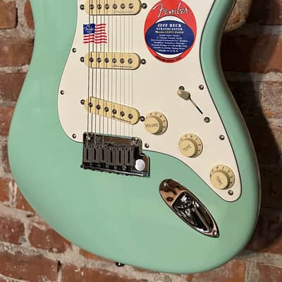 2024 Fender Jeff Beck Stratocaster - Surf Green with Rosewood Fingerboard, Shop Brick & Mortar Indie Music Shops Buy It Here ! image 1