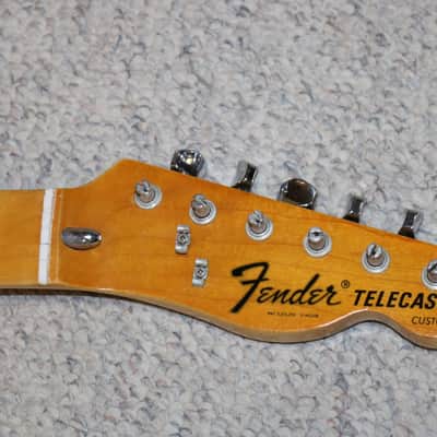 Vintage Original 1973 Fender Telecaster Custom Neck with Original Tuners image 1