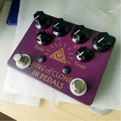 68 pedals King of Clone Dual Overdrive Pedal Handmade By Bin,price included Import Duty to USA image 3