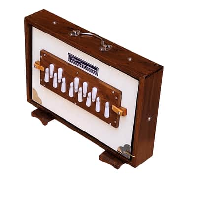 SHRUTI BOX~ SIZE (15" X 10" X 3")~13 NOTES~440 Hz~CHANT~MANTRA~SHRUTI~WITH BAG image 6