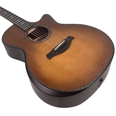 Taylor Builder's Edition 914ce Indian Rosewood/Lutz Spruce Grand Auditorium Acoustic/Electric Wild Honey Burst - 4024 image 6