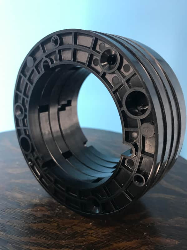 Burlington Recording 1/4" NAB Hubs for 1/4" Metal Reels Black (6 Pack) image 1