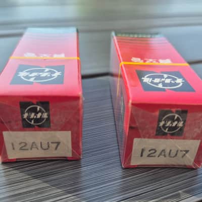 Matsushita 12AU7 / ECC82 (Factory Sealed / Mullard Tooling) 1960-70 - Clear image 2