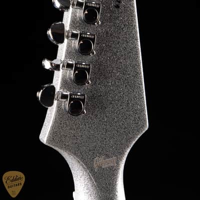 Gibson Custom Shop Made 2 Measure Firebird Custom Silver Sparkle 8.8 #CS400574 image 8