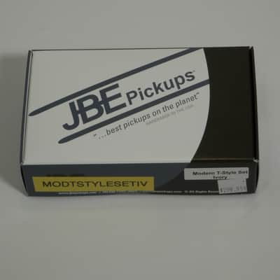 Joe Barden Engineering (JBE Pickups) Modern Telecaster Pickup Set Ivory image 1