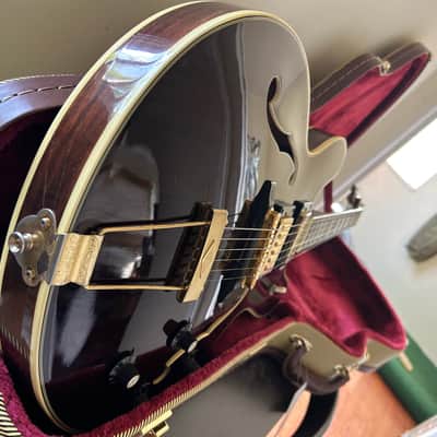 Bradley ES-55W Double Cutaway Semi-Hollow 1975 Natural Rosewood image 10