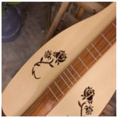 Roosebeck DMGS4R | Grace Mountain Dulcimer 4-String Vaulted Fretboard Spruce, Rose. New with Full Warranty! image 8