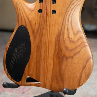 Mayones Hydra Elite VF 7 Electric Guitar - Infinite Blue 4A Curly Poplar image 9