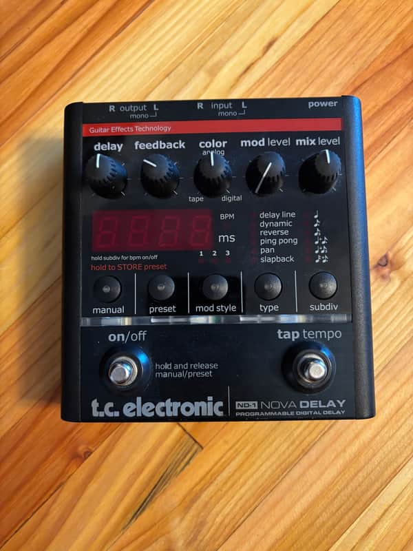TC Electronic ND-1 Nova Delay