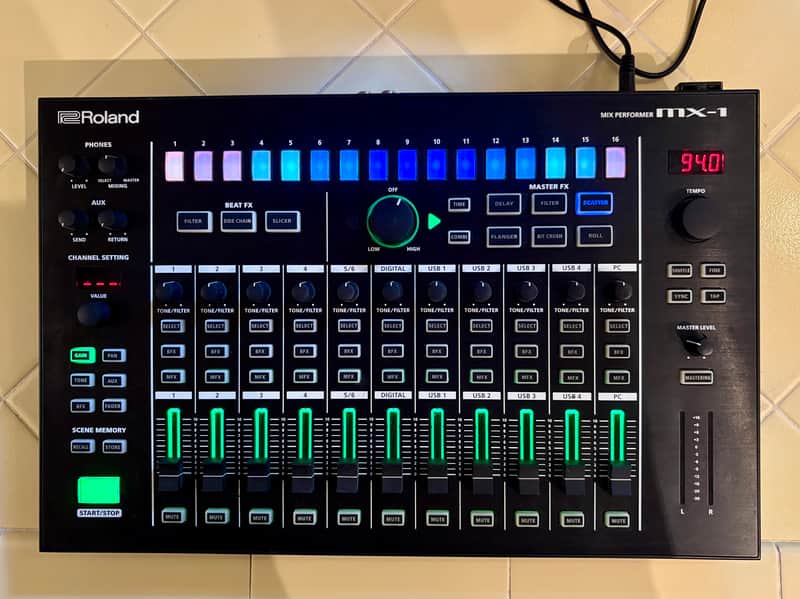 Roland AIRA MX-1 Mix Performer 2010s - Black image 1