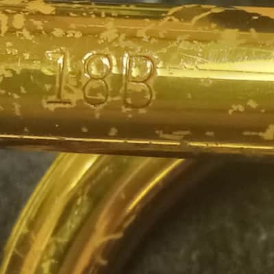 Conn Director 18B Trumpet serial 565558 - Lacquer image 7