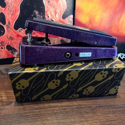 Kirk Hammett Signed Dunlop KH95X Special Edition Signature Cry Baby Wah Purple Sparkle image 3