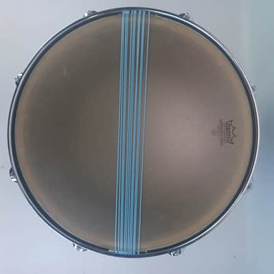 WFL Drums 12x15"Marching Snare Drum Blue Sparkle Chrome Ludwig 3ply African Mh50 image 13
