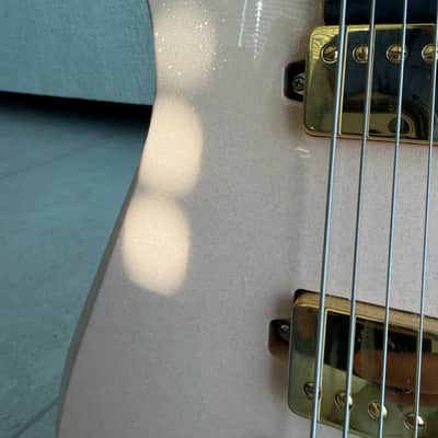 Skervesen Raptor 7 Evertune 2024 - Gloss Sparkle Shell Pink Top, Natural Back image 9