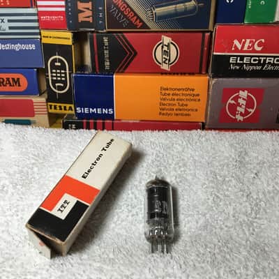 1 x NOS 6136 Premium Top Shelf Low Noise Special Grade 6AU6/EF94/6au6a ~ SonyC800/g Altec21 WarmAudio Cal Stam + More ~ Musical Detailed Clarity Warm Bass ~ Military Selection image 4