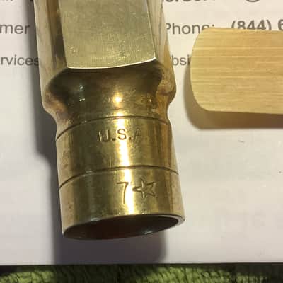 Otto Link “Super tone” Master  7*    Tenor sax mouthpiece image 4