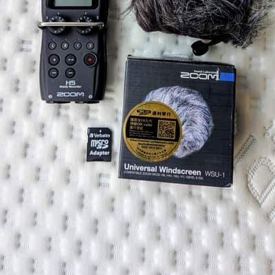 Zoom H5 Handy Recorder , with Zoom Windscreen