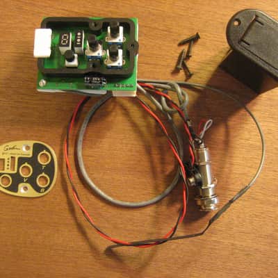 Godin QIT System -- Complete -- Preamp, pickup, battery terminal, jack - Seagull image 2