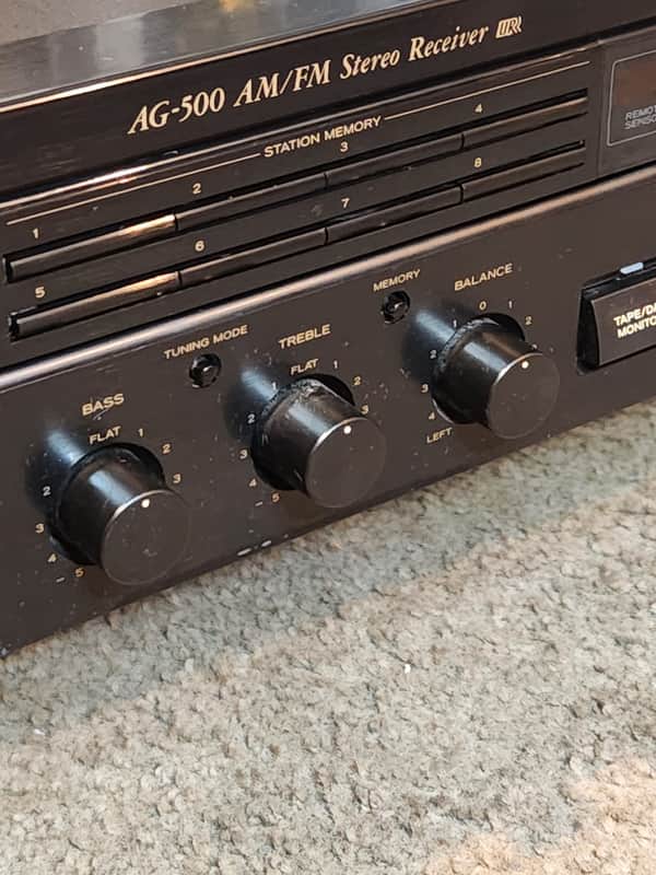 アンプ STEREO RECEIVER A-500 TEAC TEAC AG-500 stereo receiver 90s - Black | Reverb