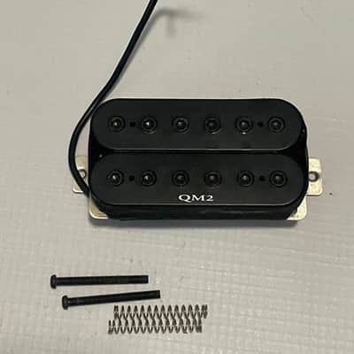 1990's Japan Ibanez S Series QM2 Black Bridge Humbucker Guitar Pickup 18.42k image 1