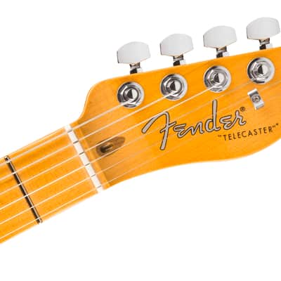 Fender American Ultra Luxe Vintage '50s Telecaster Maple Fingerboard - Butterscotch Blonde image 3