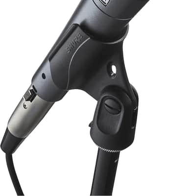 Shure BETA 58A Vocal Microphone - Single Element Supercardioid Dynamic Mic for Stage and Studio, Includes A25D Adjustable Stand Adapter, 5/8” to 3/8” (Euro) Thread Adapter and Storage Bag image 9