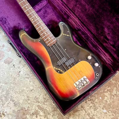 Fender Precision Bass 1978 - Sunburst original vintage USA P Bartolini image 2