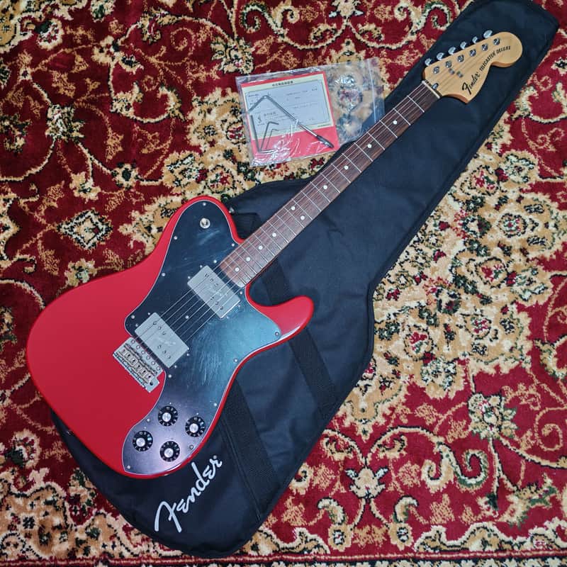2020 Fender Japan '70s Telecaster Deluxe Dakota Red with Tremolo, MIJ