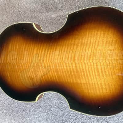 HOFNER 500/1 - 1973-4 w/HARD CASE - ORIGINAL VINTAGE VIOLIN BASS image 12