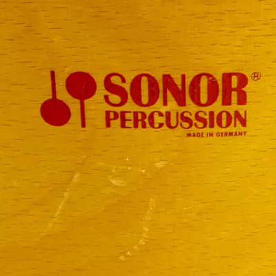Sonor Timpani-Tom Drum 10 x 16" Vintage 70s Made In Germany 6Ply Natural Beech image 2